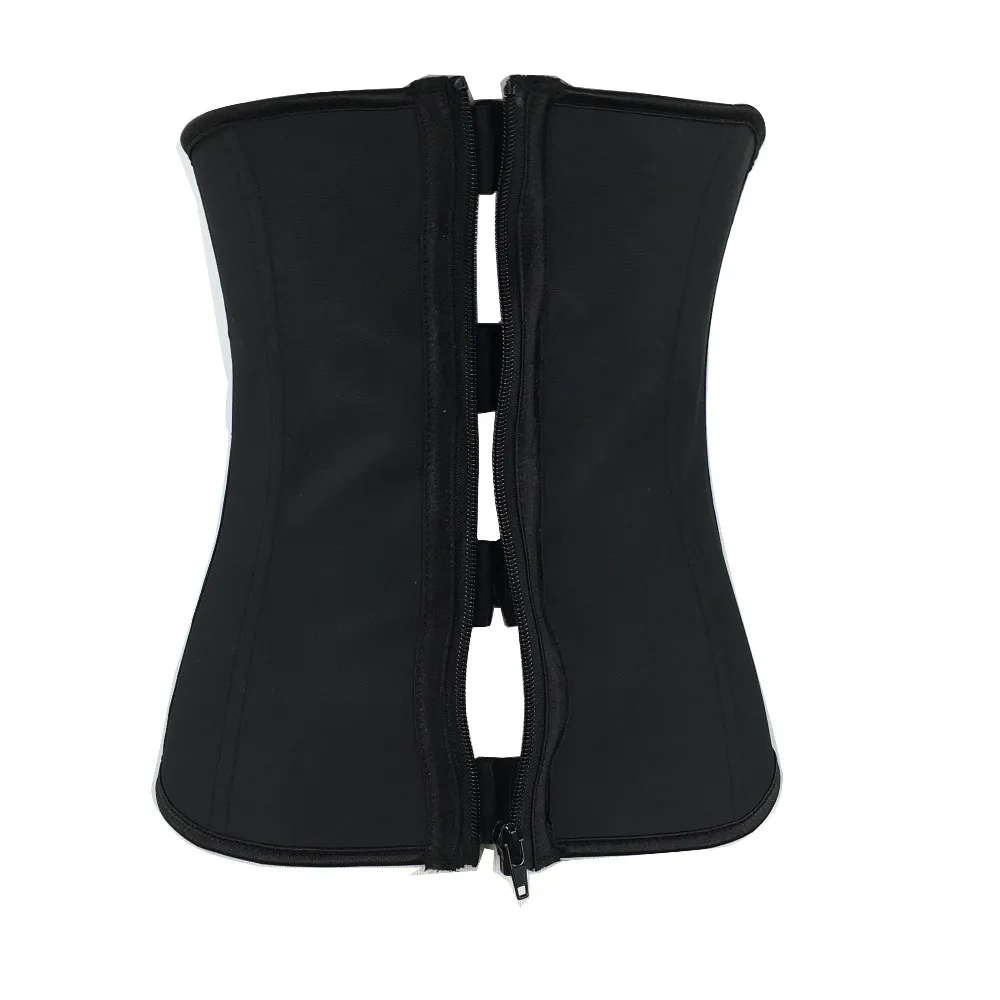 Rubber Latex One One Waist Trainer Combo With Zipper And Hooks Wholesale  Underbust Waisted Cincher For Sexy Training From Paluo, $15.22